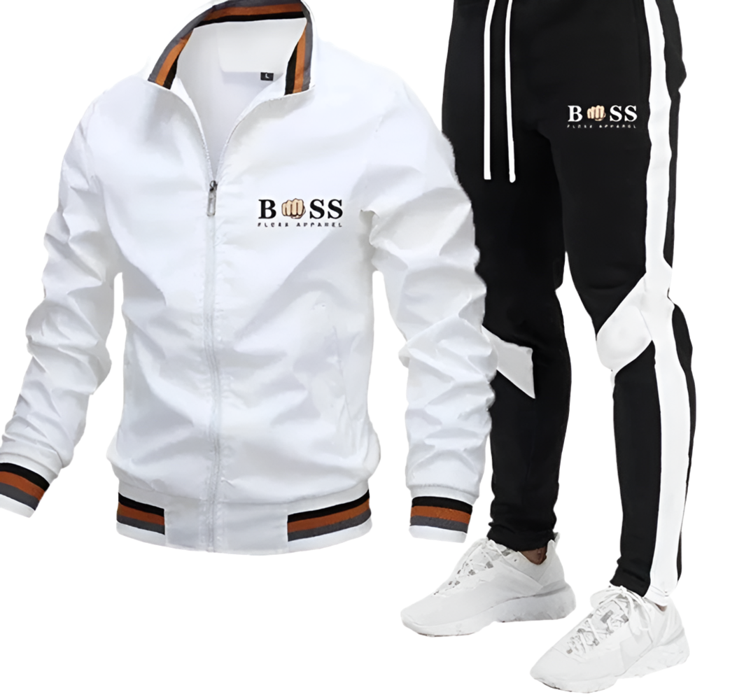 Mens  2 pc Jacket / Pants Set Casual outfit  High Quality